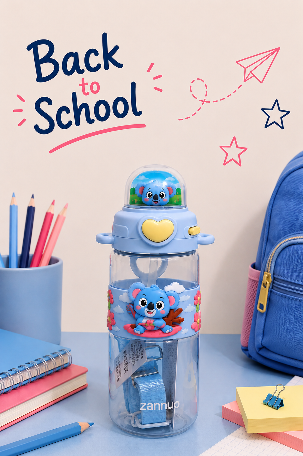 Zannuo Kids Water Bottle