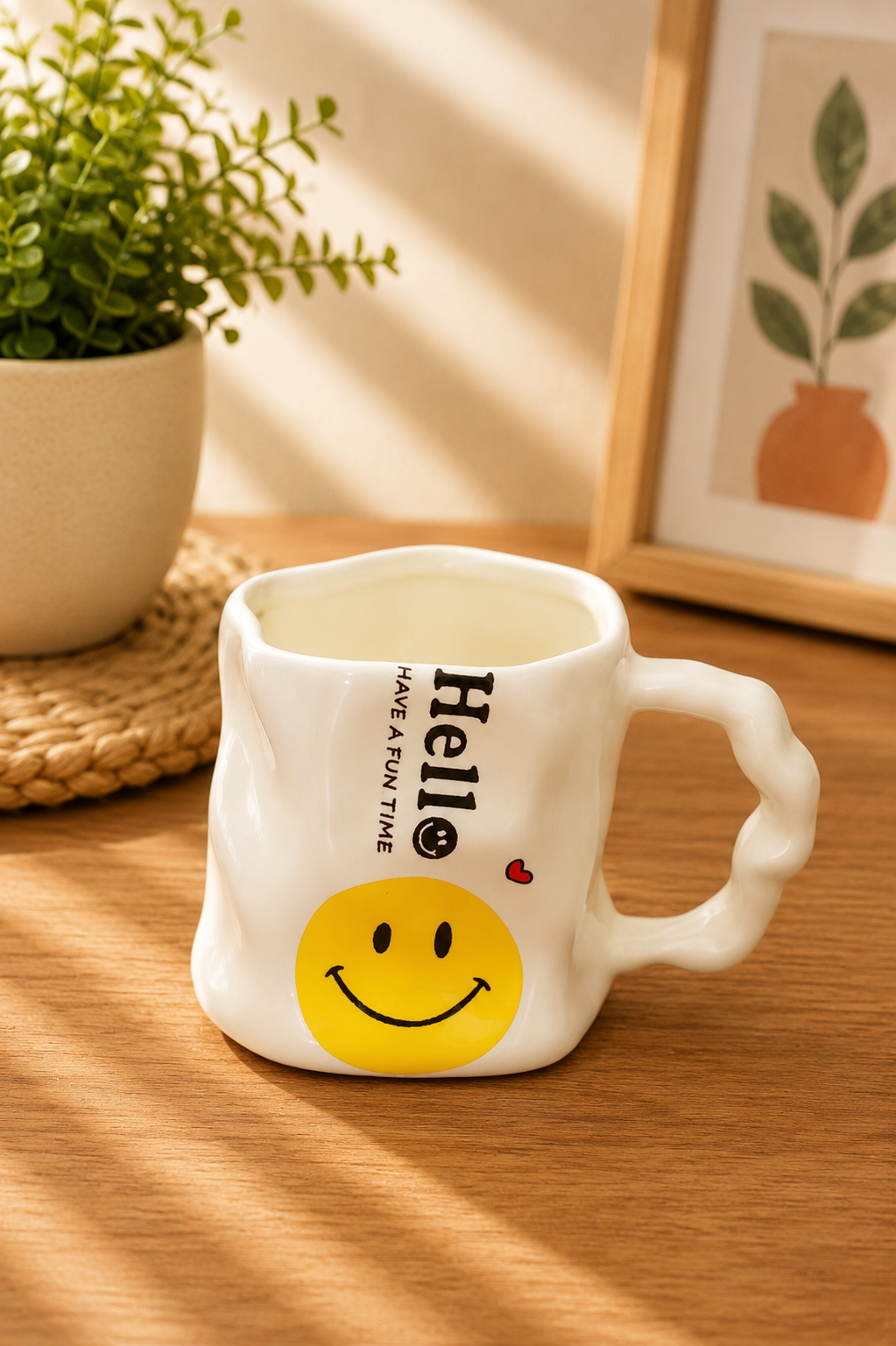 Hello Smiley Mug