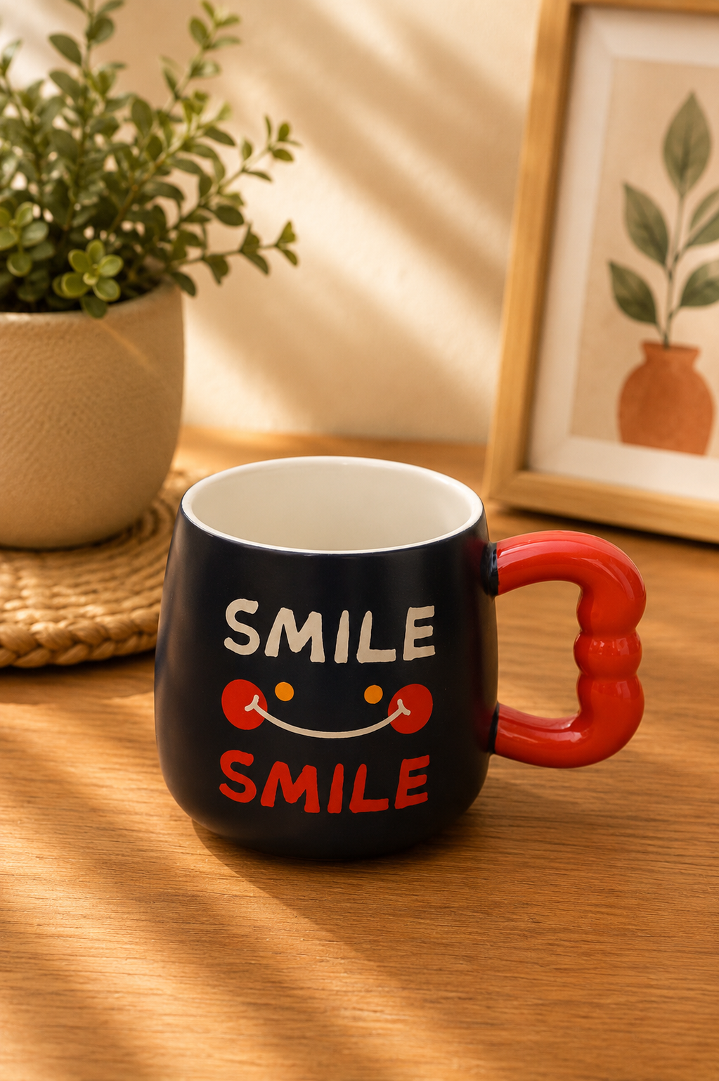 Smile Mug – Blue Edition
