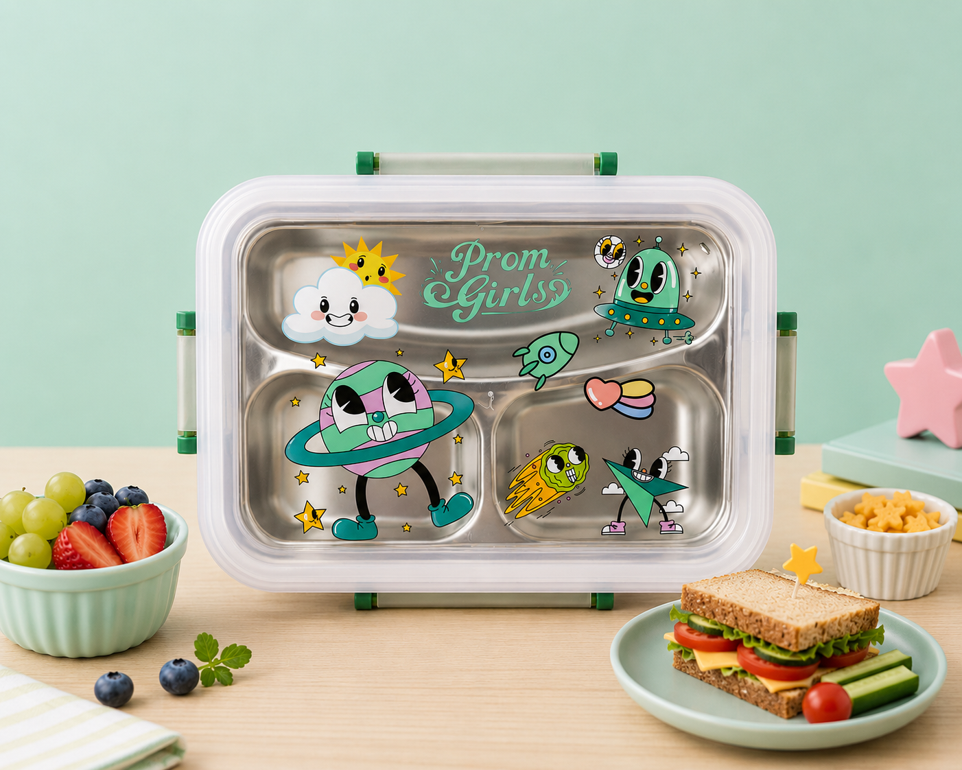 Kids Stainless Steel Lunch Box