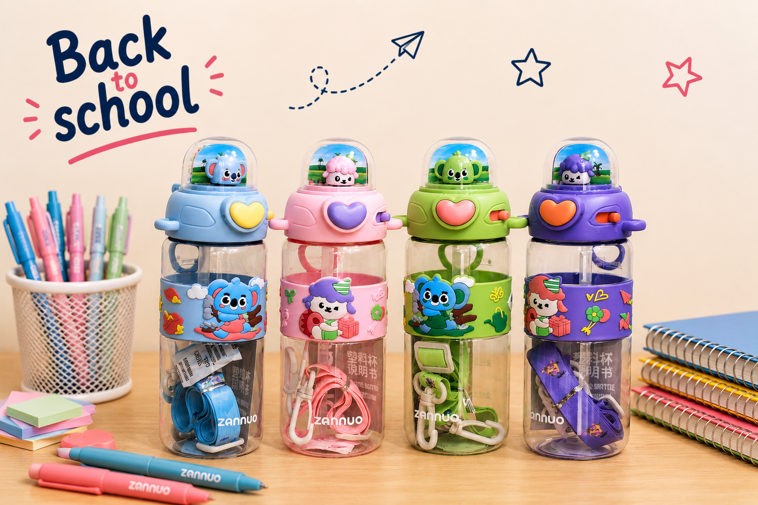 Zannuo Kids Water Bottle