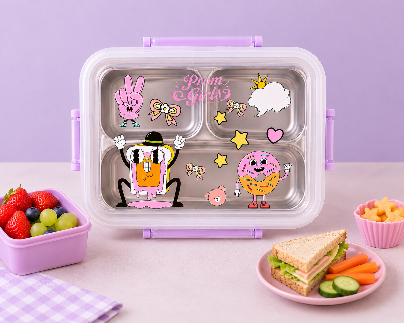 Kids Stainless Steel Lunch Box