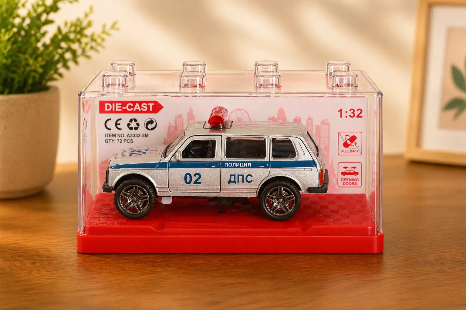 Lada Niva Russian Police Car