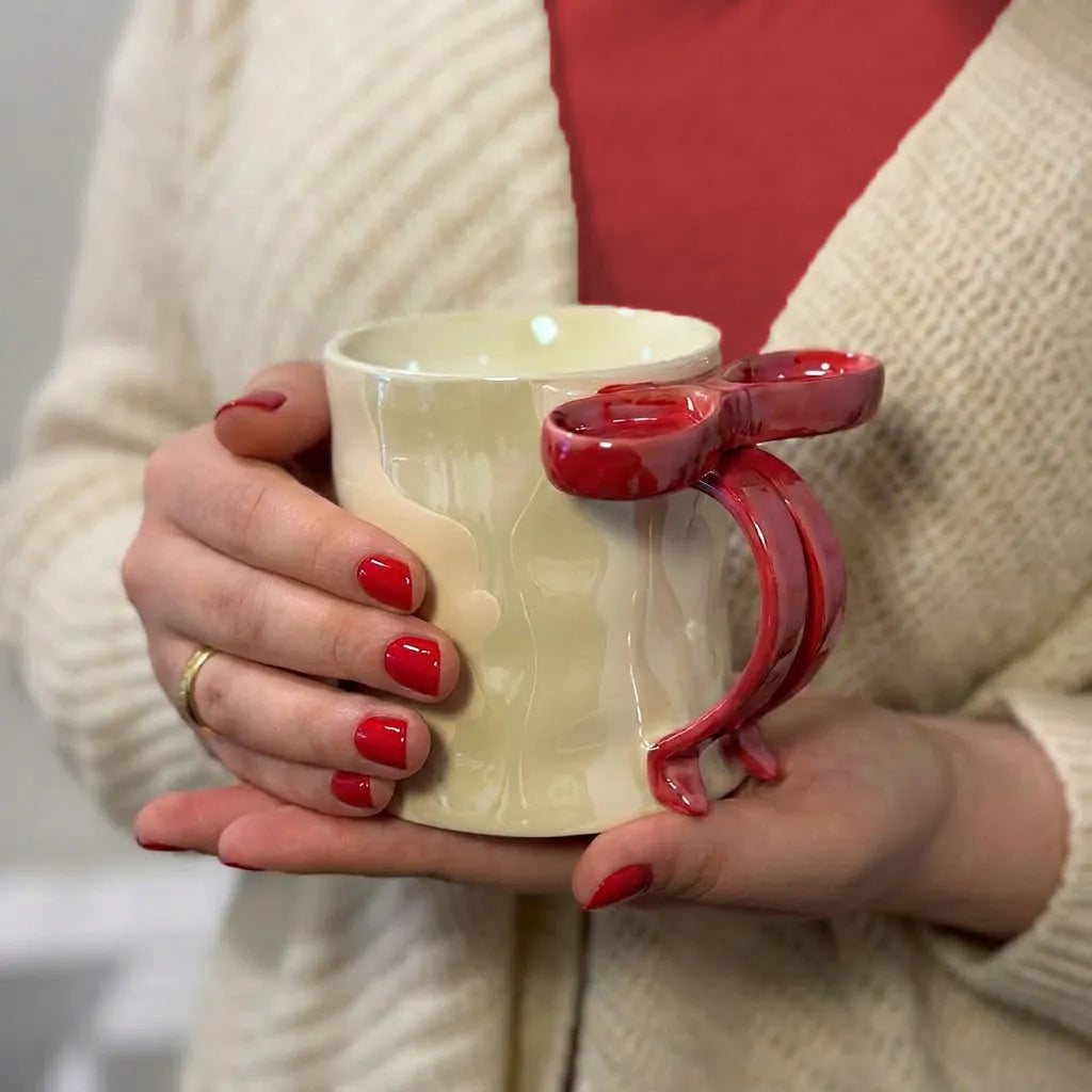 Mug with Ribbon on side