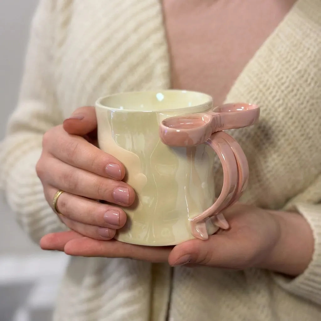 Mug with Ribbon on side