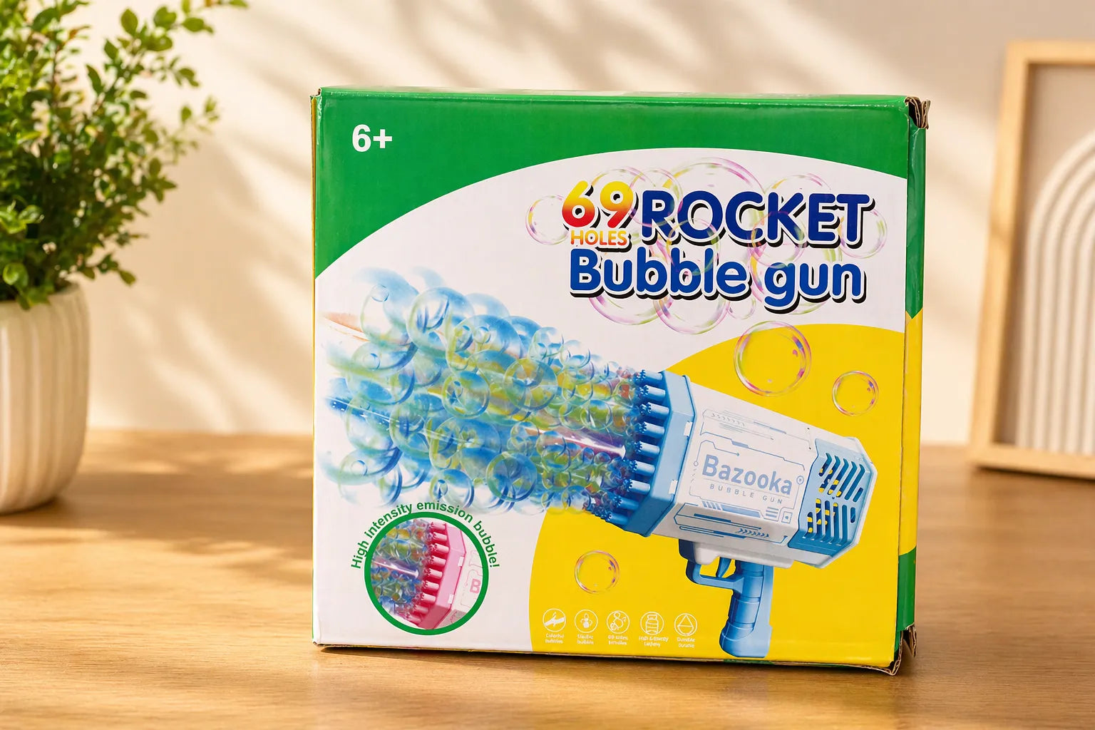 Rocket Bubble Gun