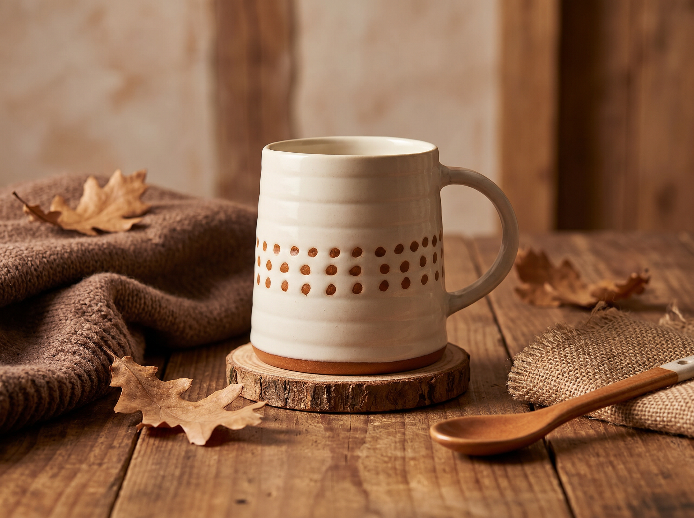 Rustic Artisan Ceramic Mug